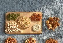 남성 건강을 위한 필수 영양소 brown and white nuts on white ceramic bowls