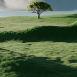 “마음 챙김, 바쁜 일상 속 작은 쉼표…실생활 속 실천법 집중 조명” A single tree on a vibrant green rolling hill.